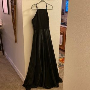 Long Black Formal FashionNova Dress